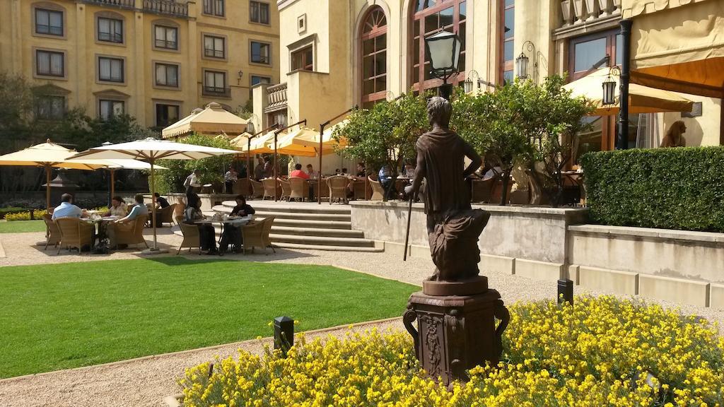 Palazzo Hotel Fourways Екстер'єр фото The hotel's garden